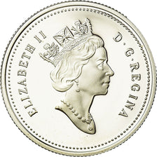 Coin, Canada, Elizabeth II, 25 Cents, 2001, Royal Canadian Mint, Proof