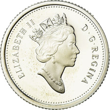 Coin, Canada, Elizabeth II, 10 Cents, 2001, Royal Canadian Mint, Ottawa, Proof