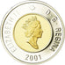 Coin, Canada, Elizabeth II, 2 Dollars, 2001, Royal Canadian Mint, Proof