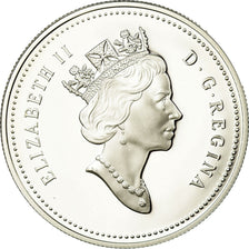 Moeda, Canadá, Elizabeth II, Dollar, 1997, Royal Canadian Mint, Ottawa, Proof
