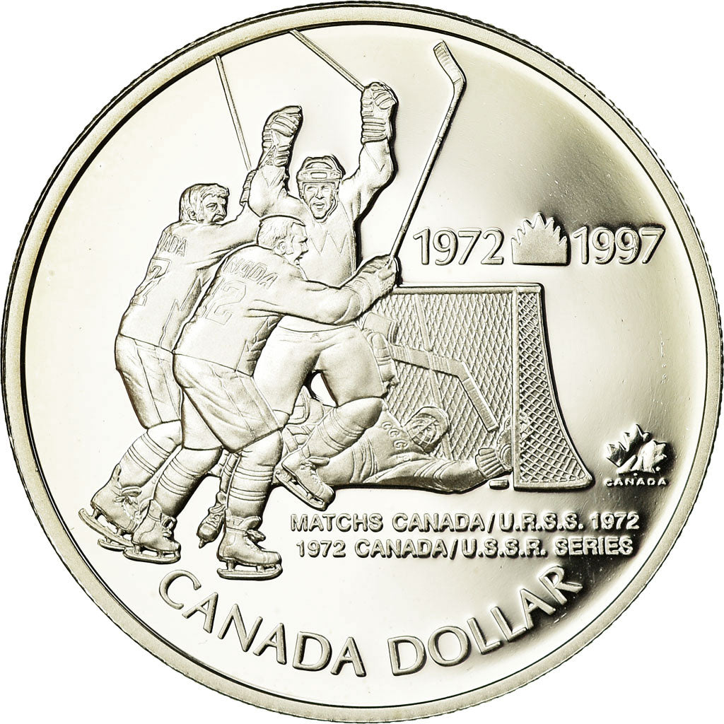 Moeda, Canadá, Elizabeth II, Dollar, 1997, Royal Canadian Mint, Ottawa, Proof