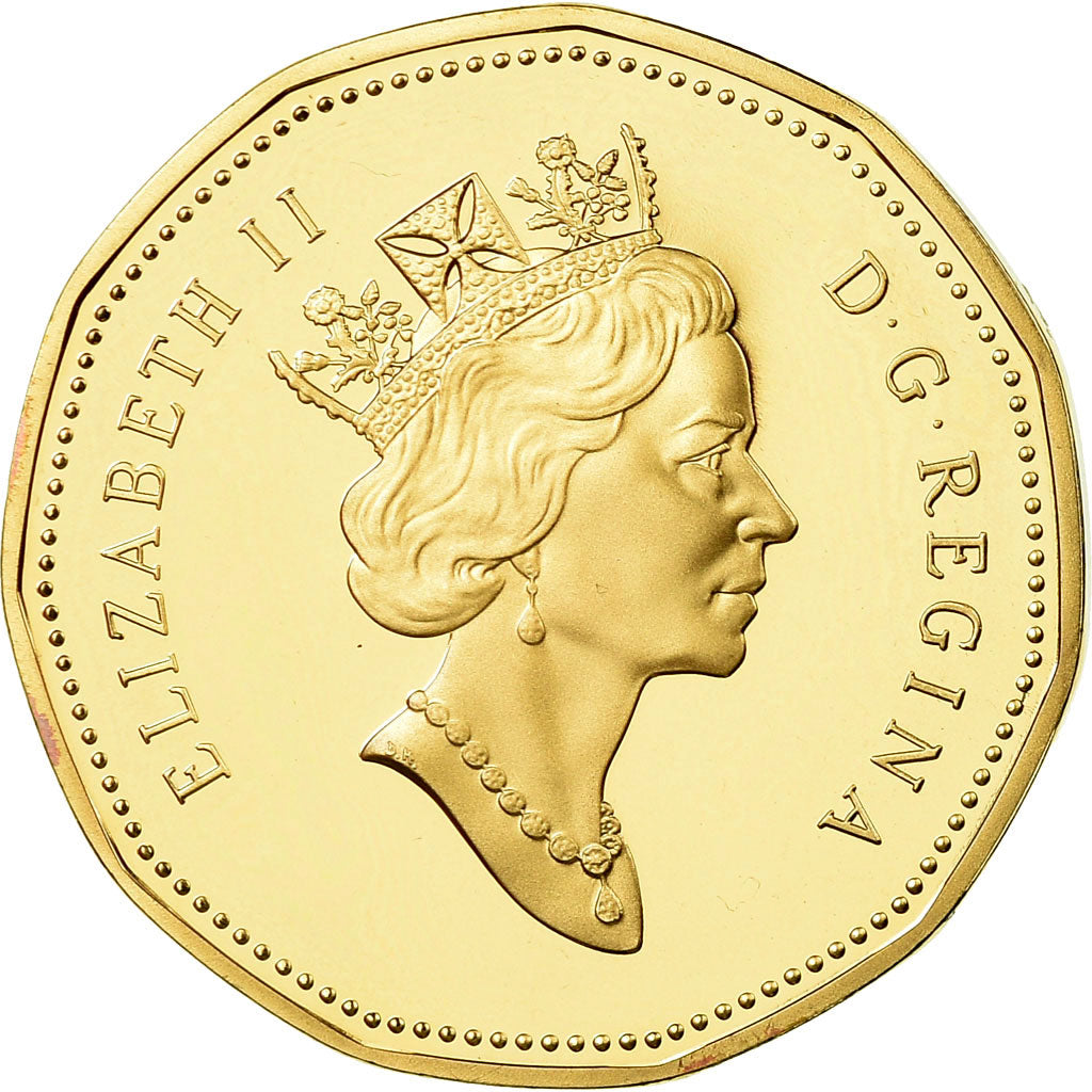 Coin, Canada, Elizabeth II, Dollar, 1997, Royal Canadian Mint, Ottawa, Proof