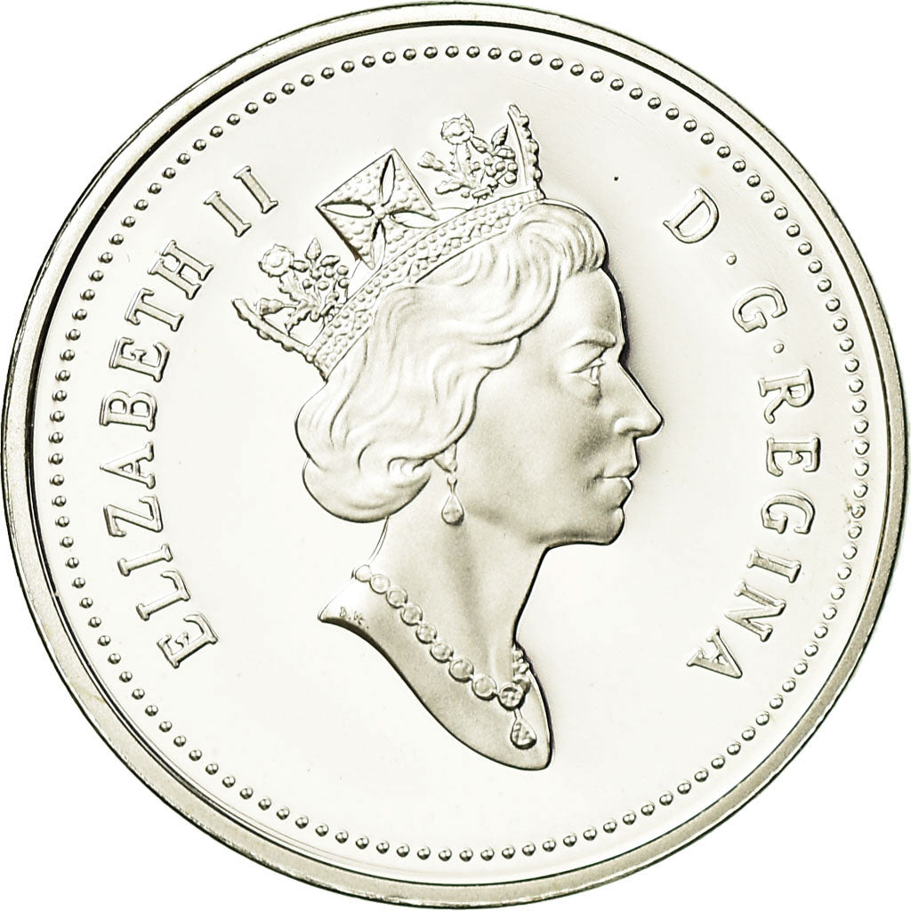 Coin, Canada, Elizabeth II, 5 Cents, 1997, Royal Canadian Mint, Ottawa, Proof