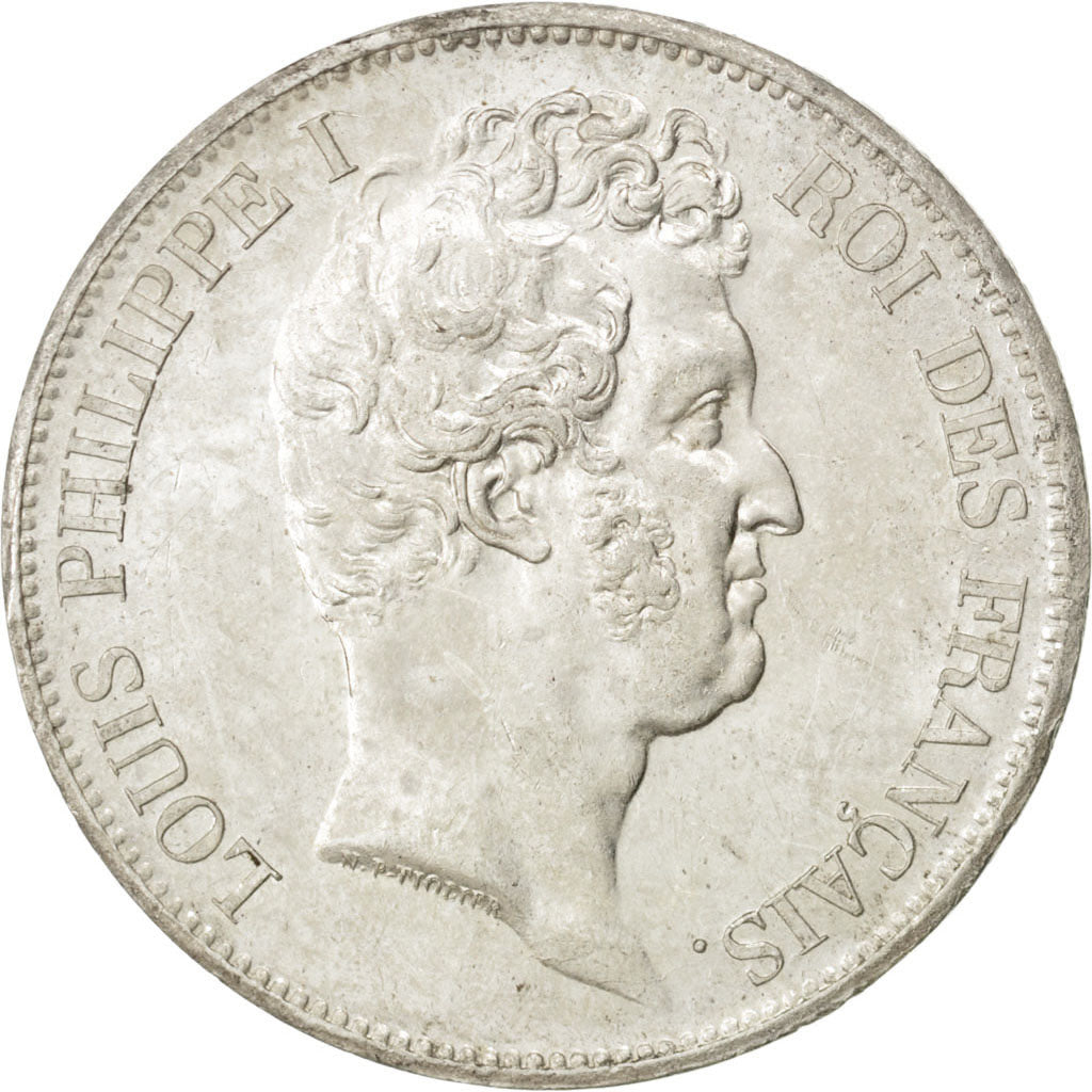 FRANCE, Louis-Philippe, 5 Francs, 1831, Lille, PCGS MS61, KM 735.13