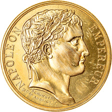 Francja, Medal, Napoléon Ier, Empereur, Historia, MS(65-70), Pokryty brązem