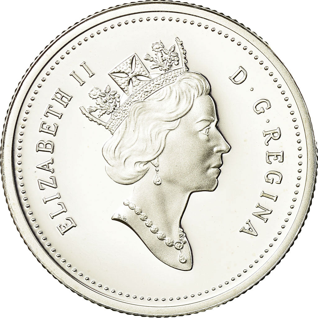 Coin, Canada, Elizabeth II, 25 Cents, 1997, Royal Canadian Mint, Ottawa, Proof