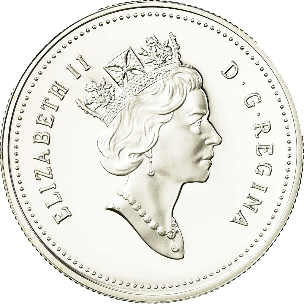 Coin, Canada, Elizabeth II, 50 Cents, 1997, Royal Canadian Mint, Ottawa, Proof