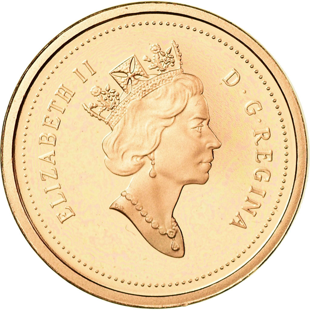 Coin, Canada, Elizabeth II, Cent, 1997, Royal Canadian Mint, Ottawa, Proof