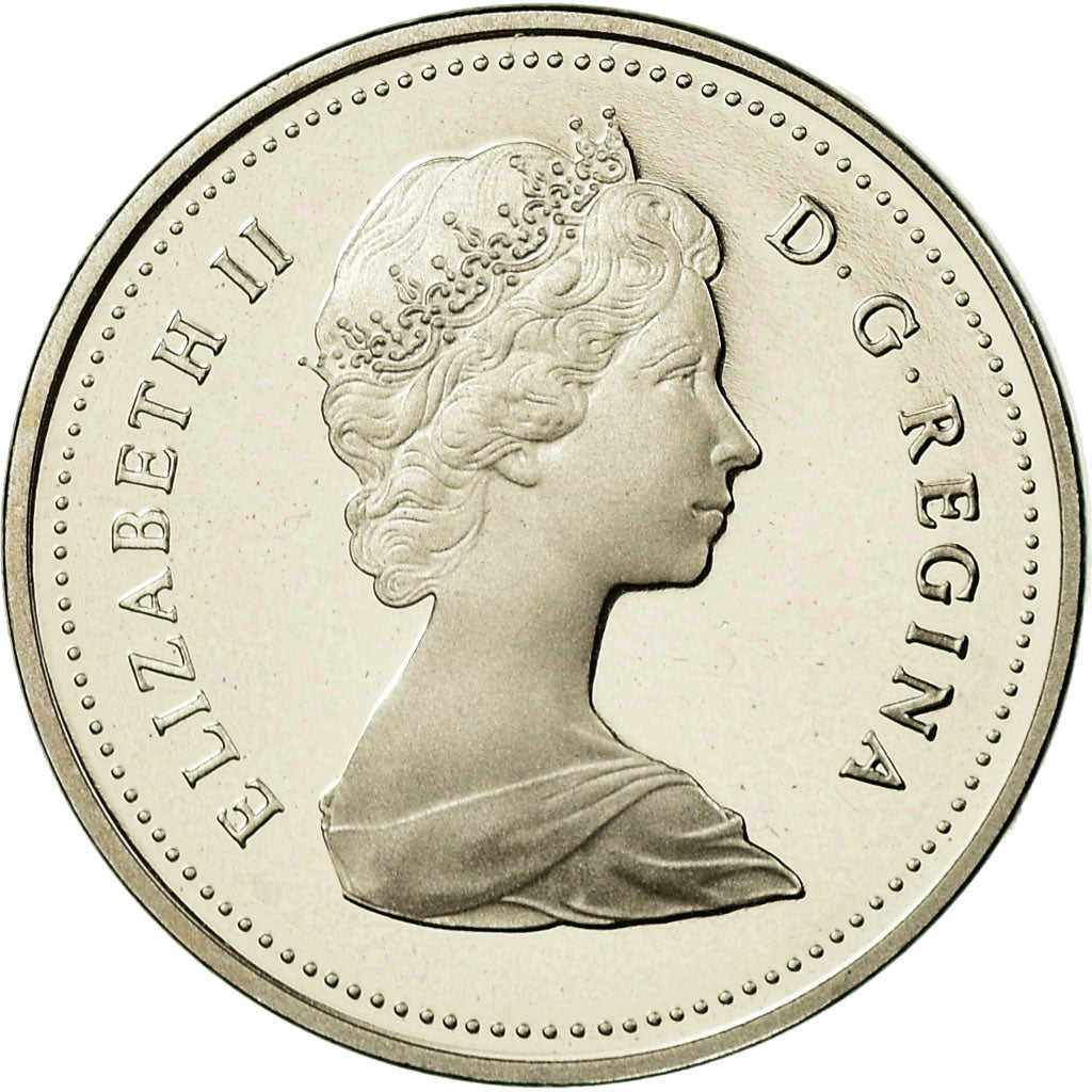 Monnaie, Canada, Elizabeth II, 5 Cents, 1986, Royal Canadian Mint, Ottawa