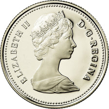 Coin, Canada, Elizabeth II, 25 Cents, 1986, Royal Canadian Mint, Ottawa, Proof