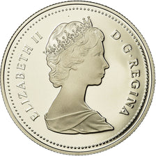 Coin, Canada, Elizabeth II, Dollar, 1986, Royal Canadian Mint, Ottawa, Proof