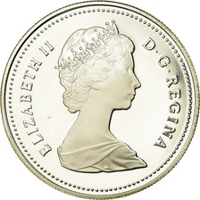 Coin, Canada, Elizabeth II, Dollar, 1986, Royal Canadian Mint, Ottawa, Proof