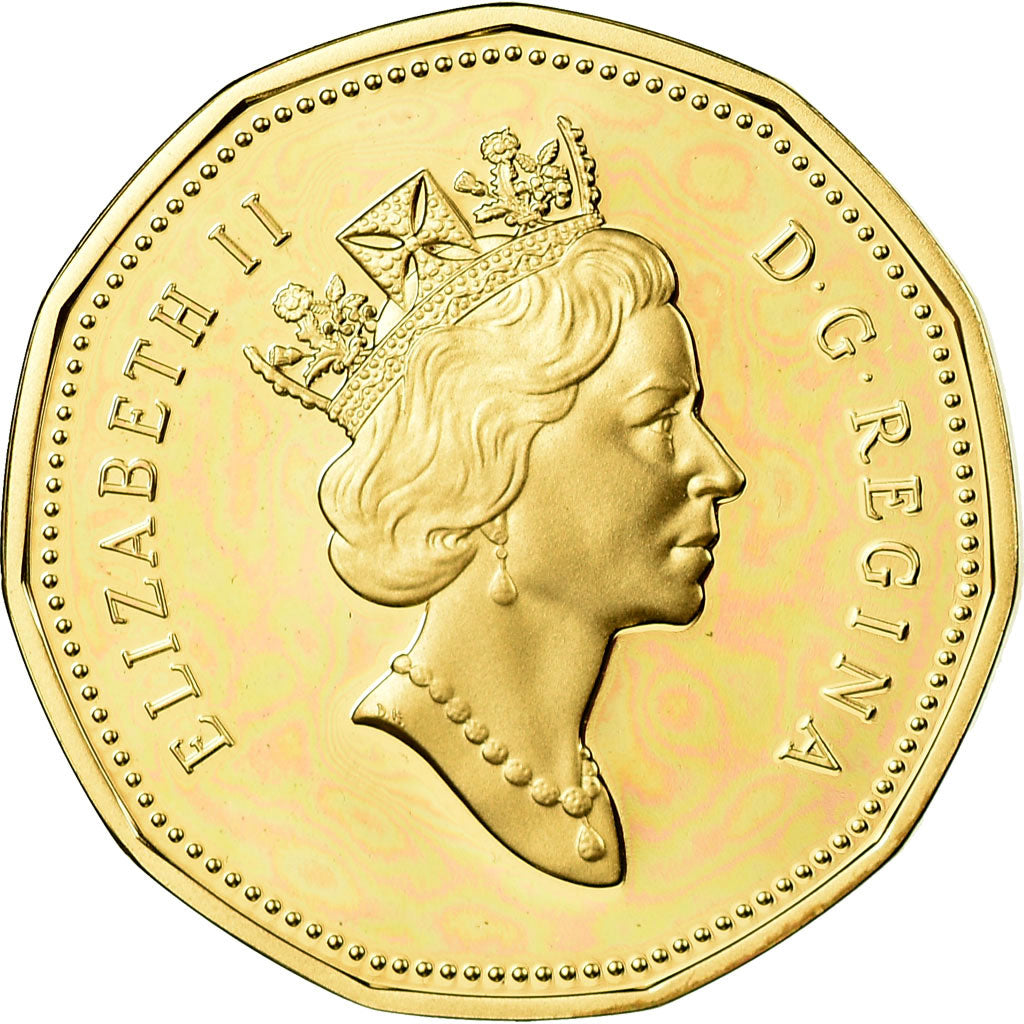 Coin, Canada, Elizabeth II, Dollar, 1993, Royal Canadian Mint, Ottawa, Proof