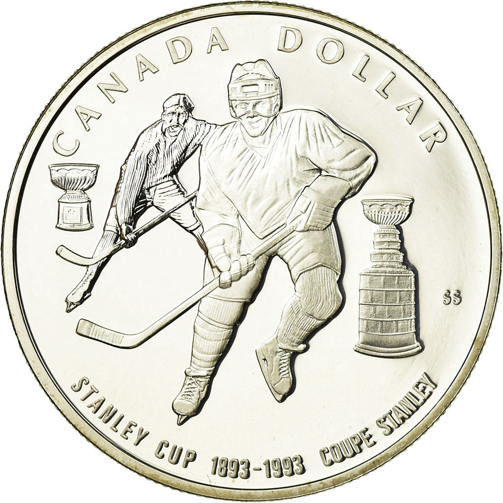 Monnaie, Canada, Elizabeth II, Dollar, 1993, Royal Canadian Mint, Ottawa, Proof