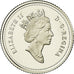 Moneda, Canadá, Elizabeth II, 10 Cents, 1993, Royal Canadian Mint, Ottawa