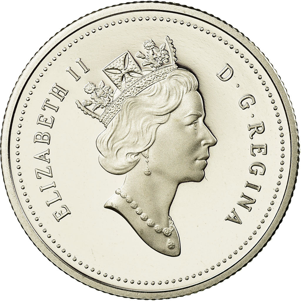 Coin, Canada, Elizabeth II, 25 Cents, 1993, Royal Canadian Mint, Ottawa, Proof