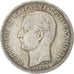 GREECE, 5 Drachmai, 1875, Paris, KM #46, VF(20-25), Silver, 24.65