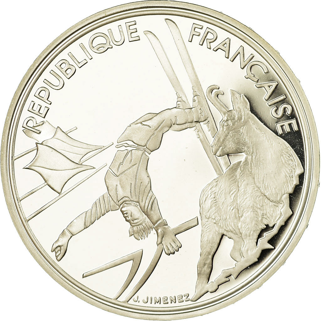 Moneda, Francia, 100 Francs, 1990, Proof, FDC, Plata, KM:983, Gadoury:C11