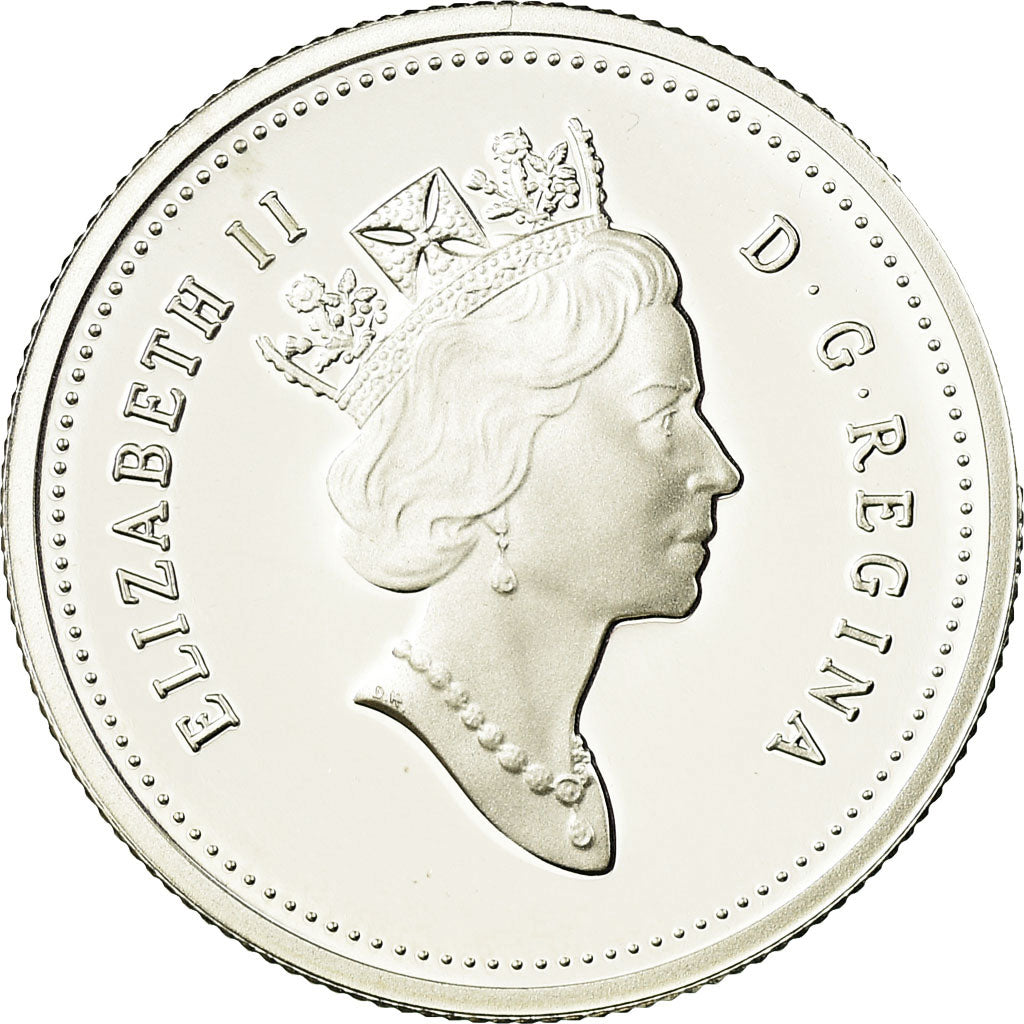 Coin, Canada, Elizabeth II, 25 Cents, 1998, Royal Canadian Mint, Ottawa, Proof