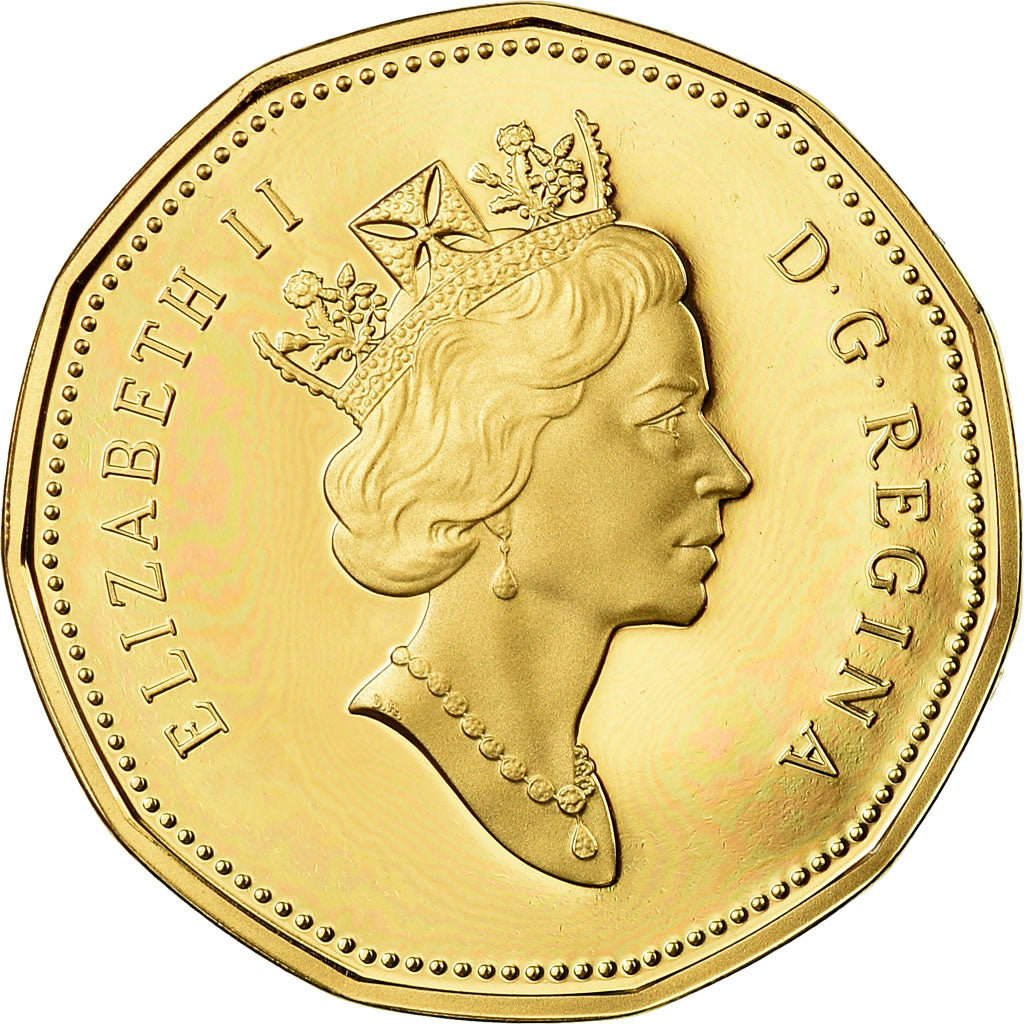 Coin, Canada, Elizabeth II, Dollar, 1998, Royal Canadian Mint, Ottawa, Proof