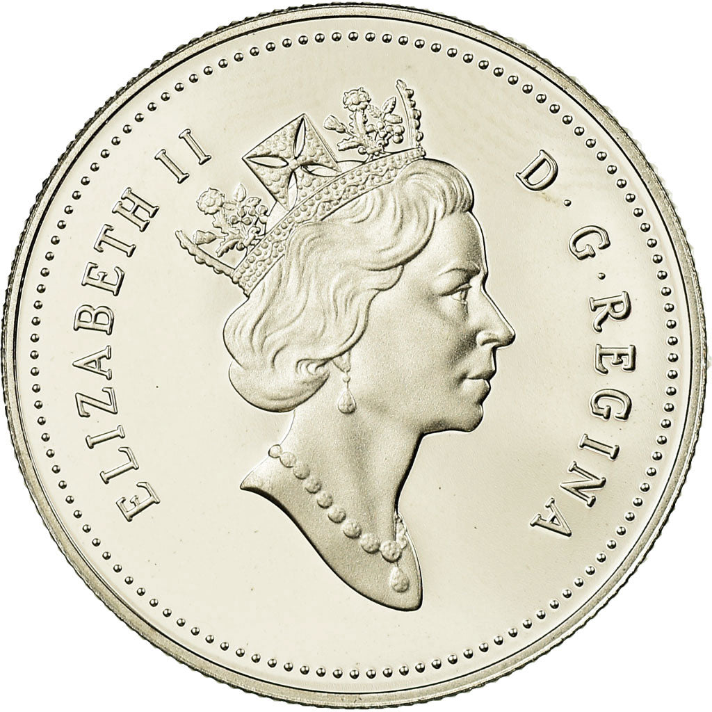 Coin, Canada, Elizabeth II, 50 Cents, 1992, Royal Canadian Mint, Ottawa, Proof