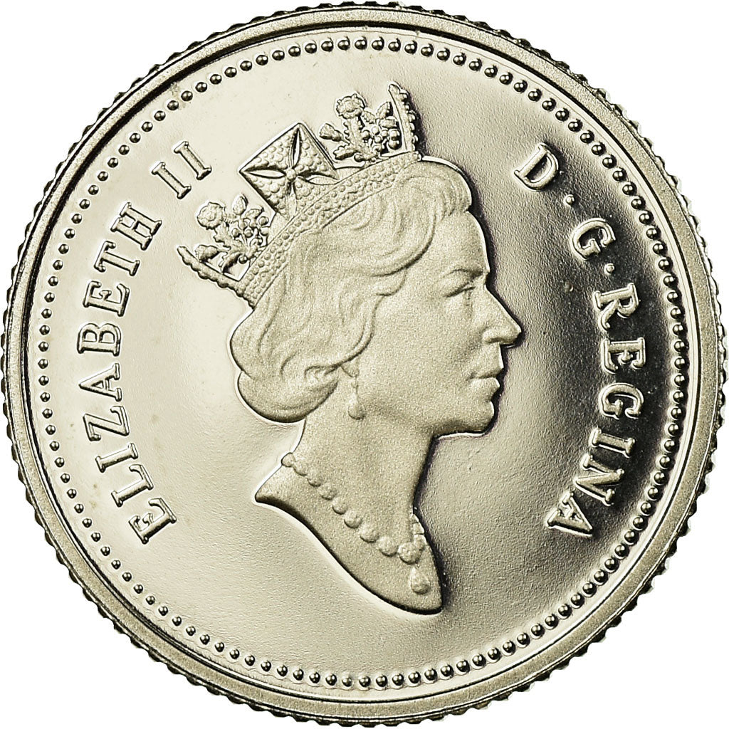 Coin, Canada, Elizabeth II, 10 Cents, 1992, Royal Canadian Mint, Ottawa, Proof