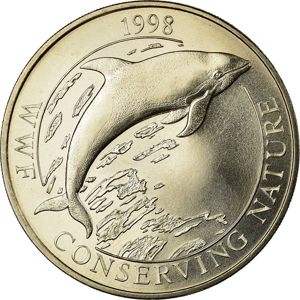 Monnaie, Falkland Islands, Elizabeth II, 50 Pence, 1998, SPL, Copper-nickel