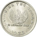 Moeda, Grécia, 10 Lepta, 1973, MS(63), Alumínio, KM:103