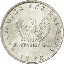 Coin, Greece, 20 Lepta, 1973, MS(63), Aluminum, KM:105
