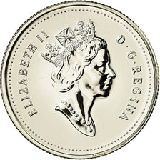 Coin, Canada, Elizabeth II, 25 Cents, 1993, Royal Canadian Mint, Ottawa