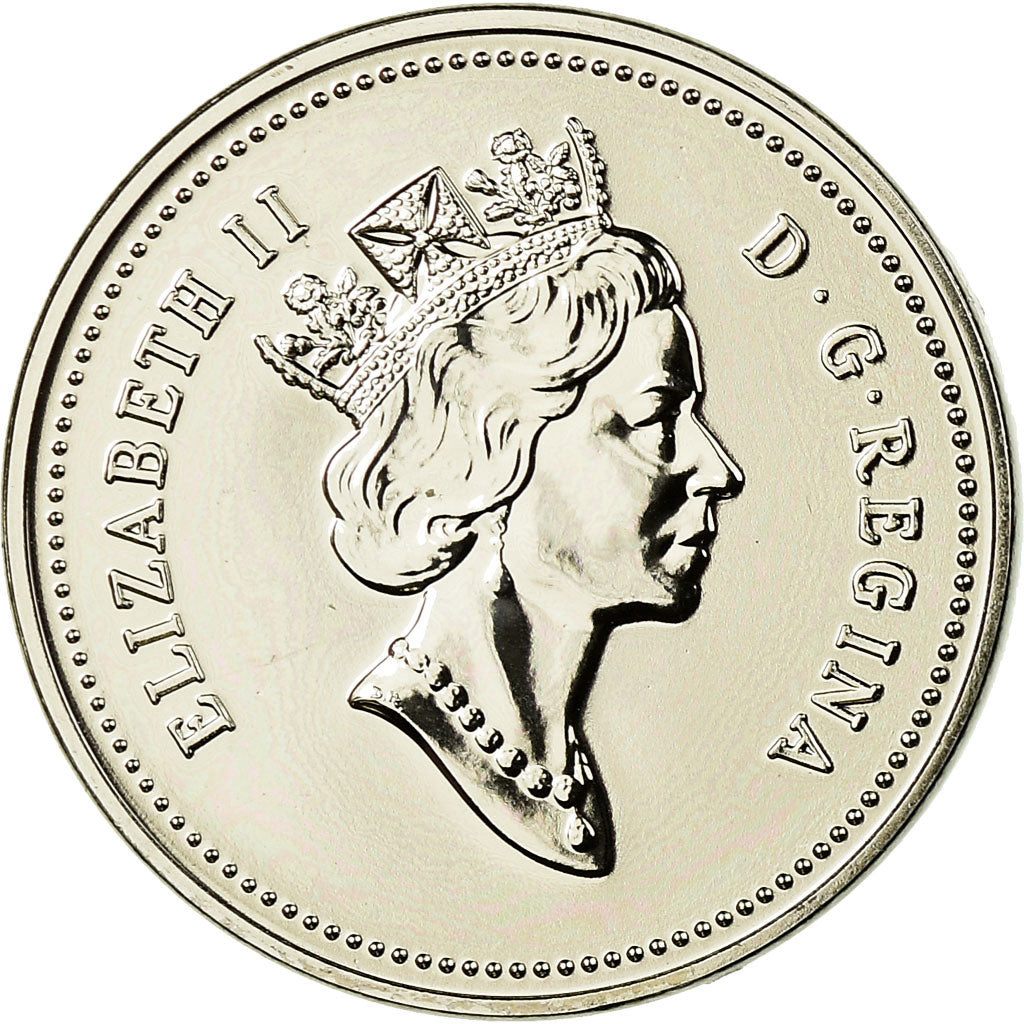 Moneda, Canadá, Elizabeth II, 5 Cents, 1993, Royal Canadian Mint, Ottawa, FDC