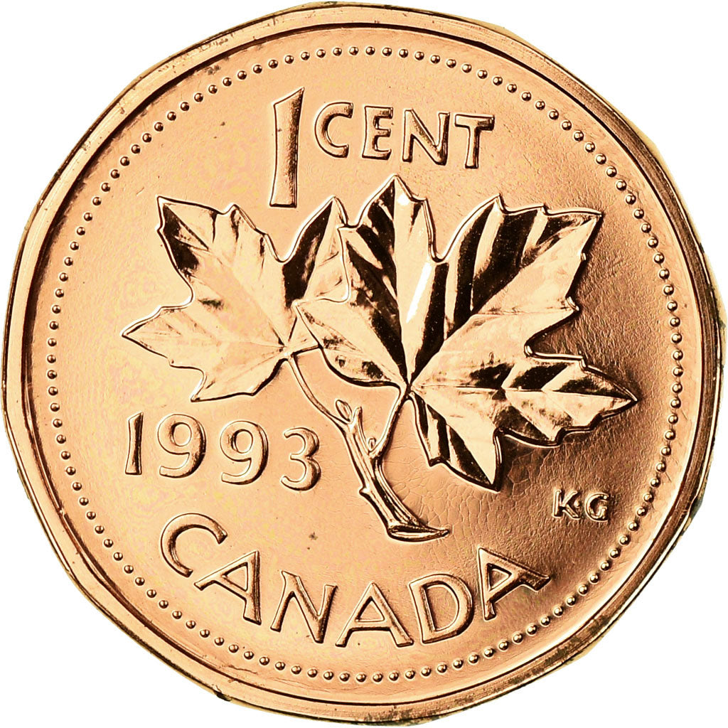 Monnaie, Canada, Elizabeth II, Cent, 1993, Royal Canadian Mint, Ottawa, FDC