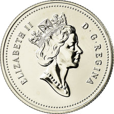 Coin, Canada, Elizabeth II, 25 Cents, 1992, Royal Canadian Mint, Ottawa