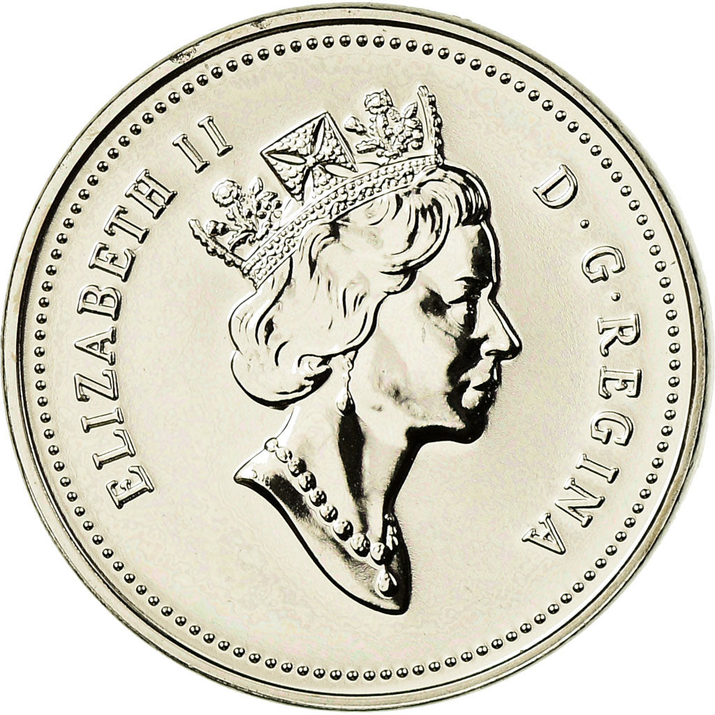 Moneda, Canadá, Elizabeth II, 5 Cents, 1992, Royal Canadian Mint, Ottawa, FDC