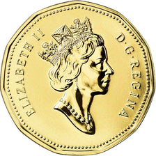 Coin, Canada, Elizabeth II, Dollar, 1992, Royal Canadian Mint, Ottawa