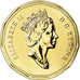 Coin, Canada, Elizabeth II, Dollar, 1992, Royal Canadian Mint, Ottawa