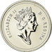 Coin, Canada, Elizabeth II, 25 Cents, 1991, Royal Canadian Mint, Ottawa