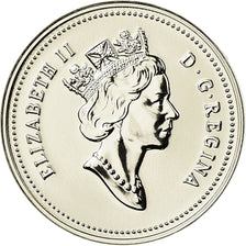 Coin, Canada, Elizabeth II, 5 Cents, 1991, Royal Canadian Mint, Ottawa