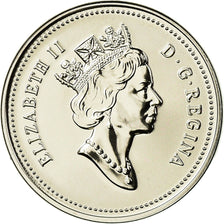 Coin, Canada, Elizabeth II, 5 Cents, 1990, Royal Canadian Mint, Ottawa