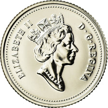 Coin, Canada, Elizabeth II, 10 Cents, 1990, Royal Canadian Mint, Ottawa