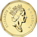 Coin, Canada, Elizabeth II, Dollar, 1990, Royal Canadian Mint, Ottawa