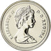 Coin, Canada, Elizabeth II, 5 Cents, 1989, Royal Canadian Mint, Ottawa