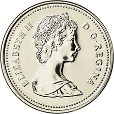 Coin, Canada, Elizabeth II, 5 Cents, 1988, Royal Canadian Mint, Ottawa