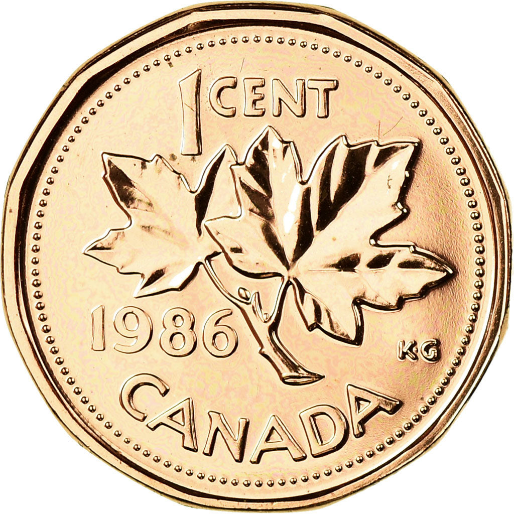 Münze, Kanada, Elizabeth II, Cent, 1986, Royal Canadian Mint, Ottawa, STGL