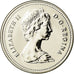 Coin, Canada, Elizabeth II, 5 Cents, 1986, Royal Canadian Mint, Ottawa