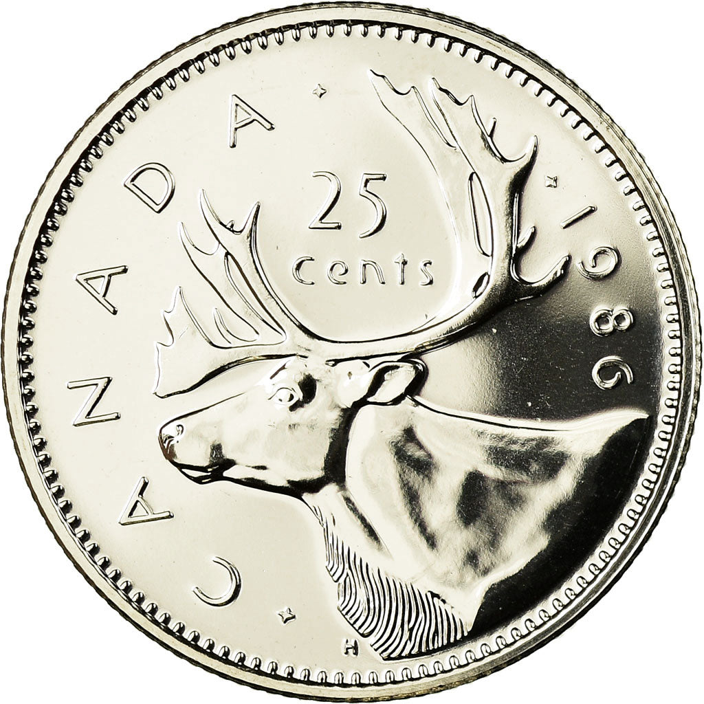 Monnaie, Canada, Elizabeth II, 25 Cents, 1986, Royal Canadian Mint, Ottawa, FDC