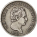 STATI ITALIANI, SARDINIA, Carlo Felice, 5 Lire, 1829, Genoa, BB, Argento, KM:...