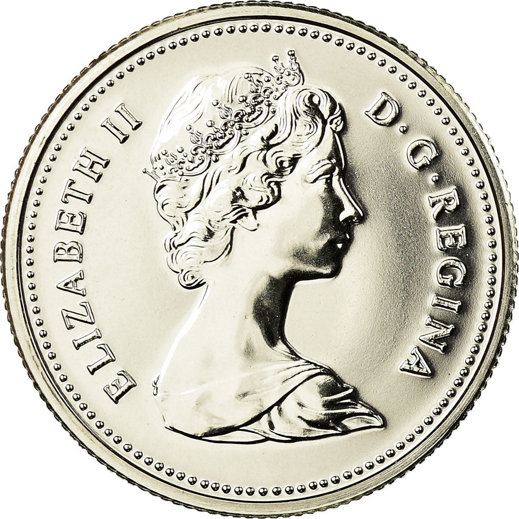 Monnaie, Canada, Elizabeth II, 25 Cents, 1985, Royal Canadian Mint, Ottawa, FDC