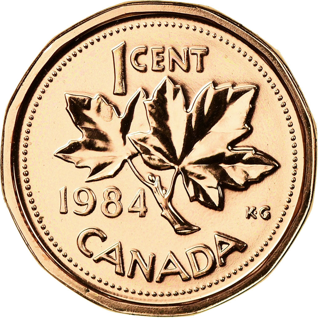 Coin, Canada, Elizabeth II, Cent, 1984, Royal Canadian Mint, Ottawa, MS(65-70)
