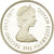 Moeda, Santa Helena, Elizabeth II, 25 Pence, Crown, 1977, British Royal Mint